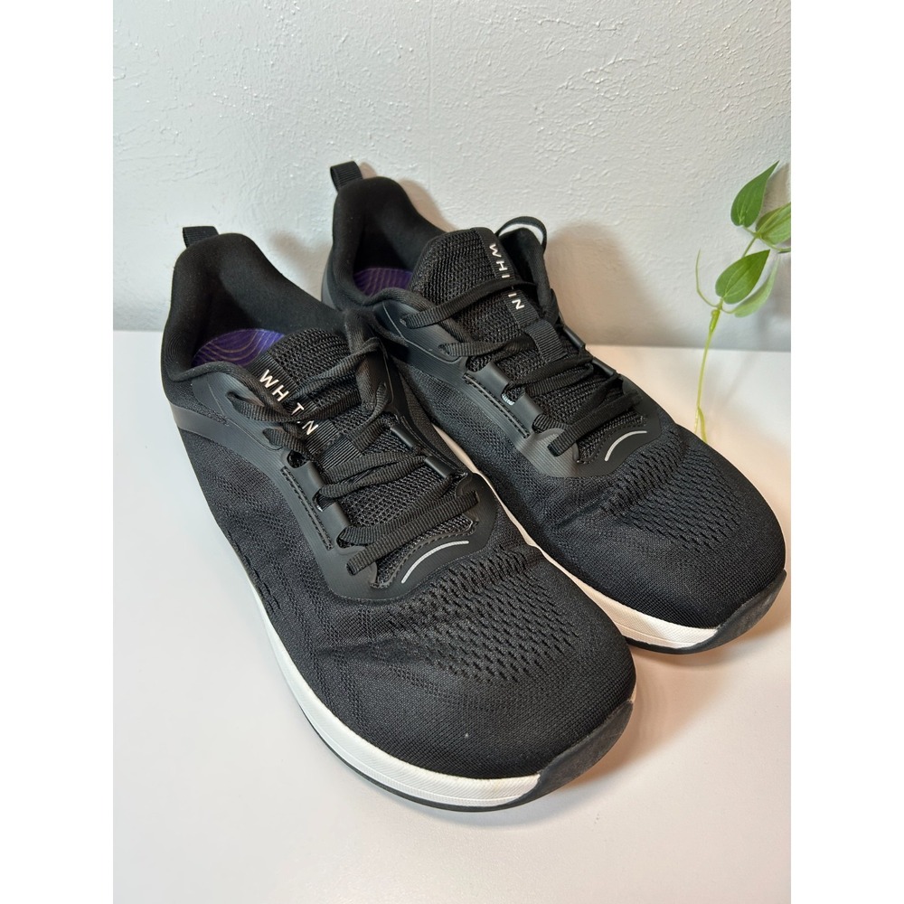 WHITIN Mens Athletic Sneakers Black‎ Lightweight Running Shoes EU 42